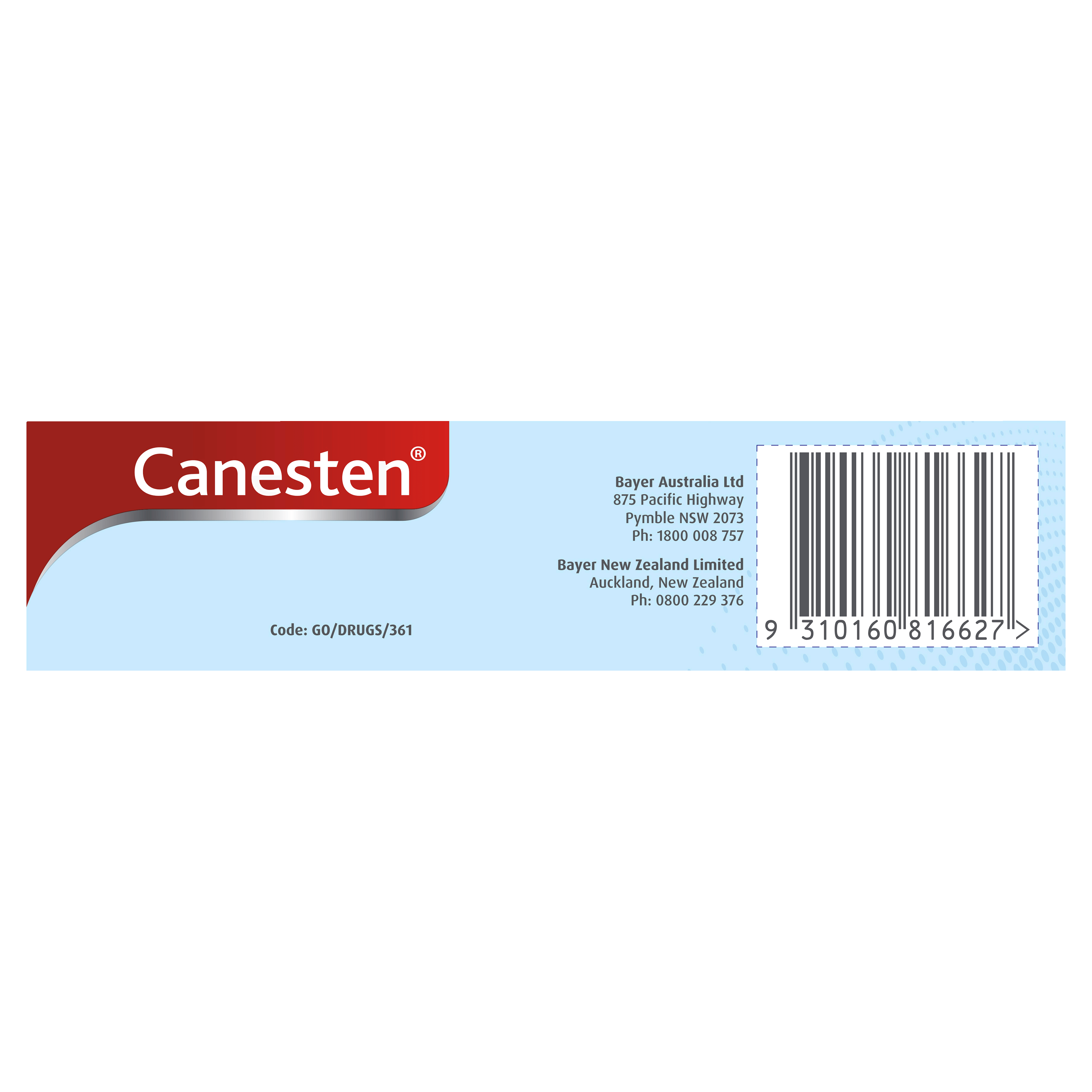 Canesten Anti-fungal Cream 50g
