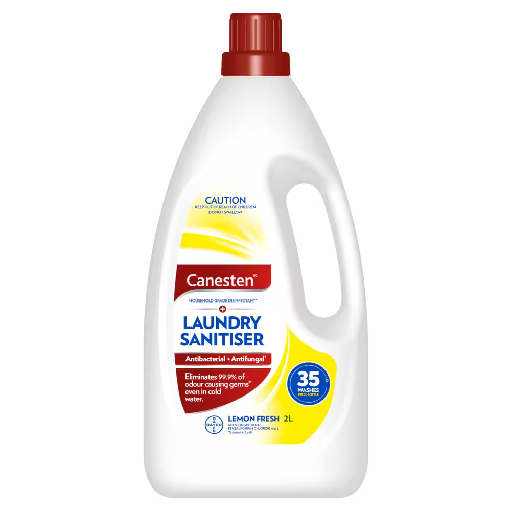 Canesten Household Grade Disinfectant & Laundry Sanitiser Lemon