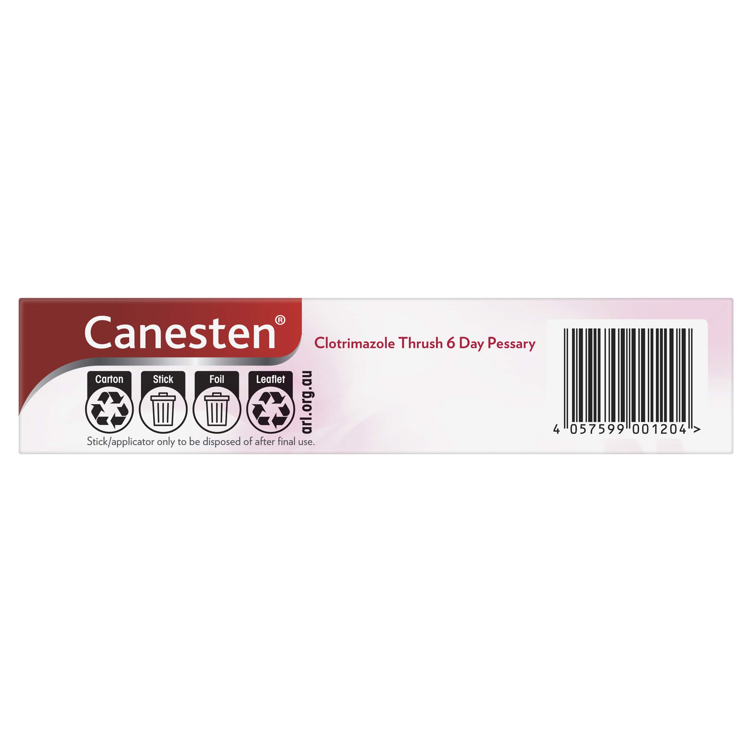 Canesten® 6 Day Pessary